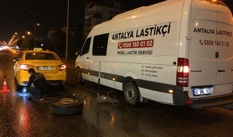 Belek 7/24 Mobil Lastik Servisi