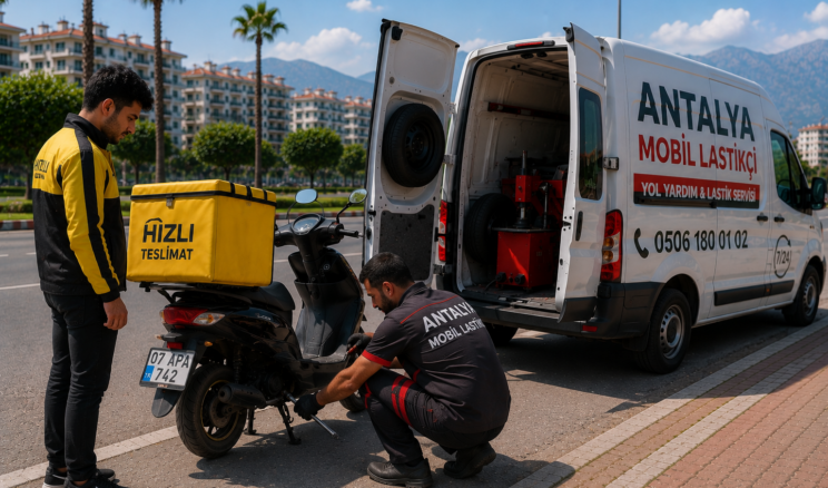 Antalya Oto ve Motosiklet Lastik Yol Yardım
