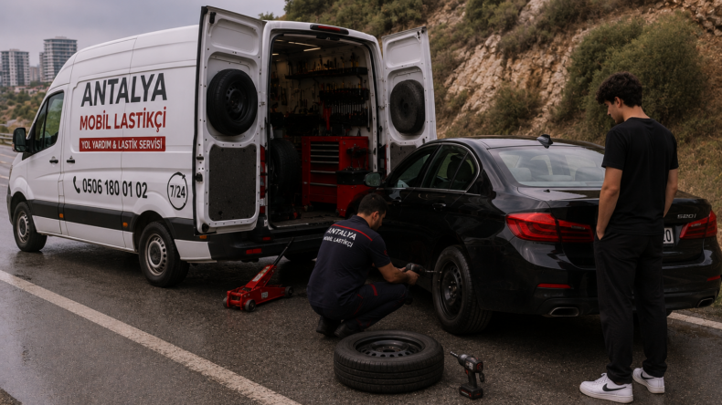 Antalya Yerinde Mobil Lastik Servisi