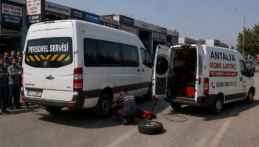 Antalya Lara 7/24 Mobil Lastik Servisi