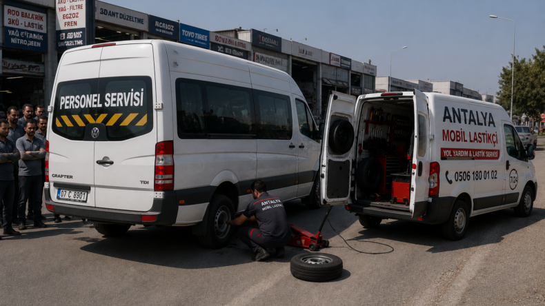 Antalya Lara 7/24 Mobil Lastik Servisi