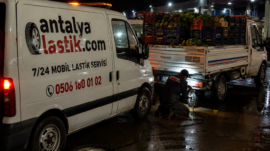 Antalya Sebze Hali Mobil Lastikçi
