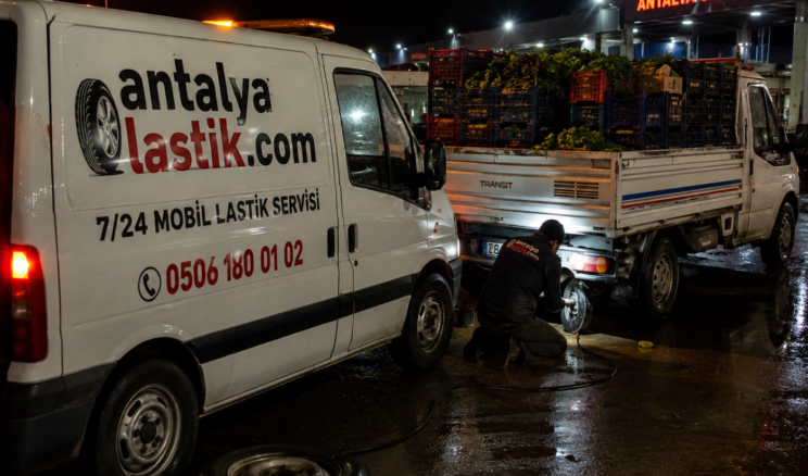 Antalya Sebze Hali Mobil Lastikçi