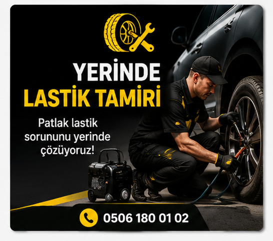 YERİNDE LASTİK TAMİRİ 