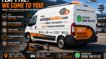 24/7 Mobile Tyre Repair Antalya – Antalya Airport Roadside Assistance